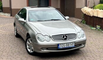 MERCEDES CLK320 V6 218KM – ELEGANCE – AUTOMAT – EL. FOTEL KIEROWCY – SZYBER-DACH – IMPORT NIEMCY full