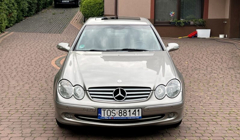 MERCEDES CLK320 V6 218KM – ELEGANCE – AUTOMAT – EL. FOTEL KIEROWCY – SZYBER-DACH – IMPORT NIEMCY full