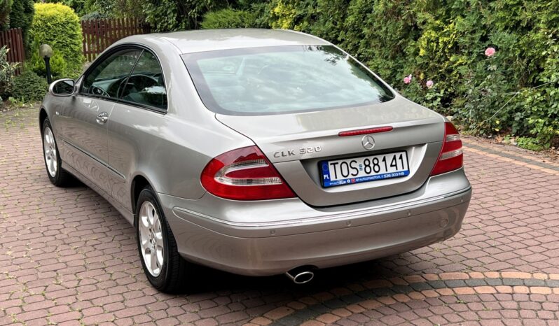 MERCEDES CLK320 V6 218KM – ELEGANCE – AUTOMAT – EL. FOTEL KIEROWCY – SZYBER-DACH – IMPORT NIEMCY full