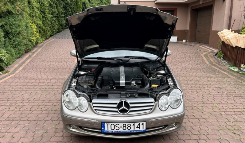 MERCEDES CLK320 V6 218KM – ELEGANCE – AUTOMAT – EL. FOTEL KIEROWCY – SZYBER-DACH – IMPORT NIEMCY full