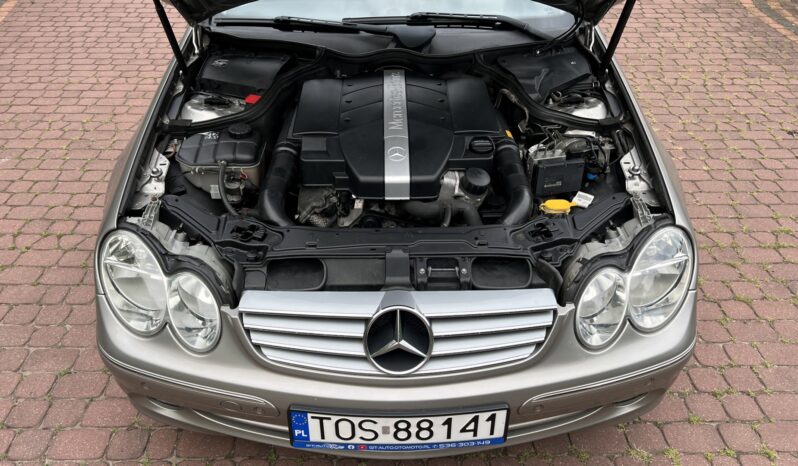 MERCEDES CLK320 V6 218KM – ELEGANCE – AUTOMAT – EL. FOTEL KIEROWCY – SZYBER-DACH – IMPORT NIEMCY full