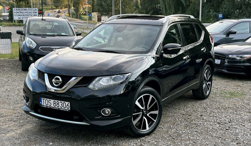 NISSAN X-TRAIL 1.6 DCI 130KM 4×4 – KAMERA 360 – NAVI – KEY LESS – SKÓRA – EL. FOTELE – PANORAMA – MANUAL full