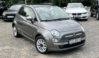 FIAT 500 LOUNGE 1.2 69KM – PANORAMA – TFT/LCD – GRZANE FOTELE – IMPORT NIEMCY full