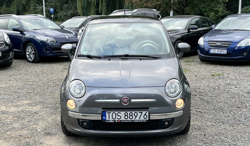 FIAT 500 LOUNGE 1.2 69KM – PANORAMA – TFT/LCD – GRZANE FOTELE – IMPORT NIEMCY full