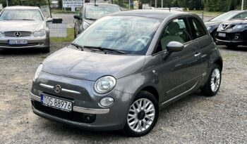 FIAT 500 LOUNGE 1.2 69KM – PANORAMA – TFT/LCD – GRZANE FOTELE – IMPORT NIEMCY full