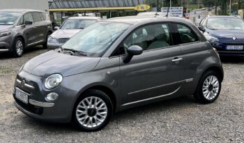 FIAT 500 LOUNGE 1.2 69KM – PANORAMA – TFT/LCD – GRZANE FOTELE – IMPORT NIEMCY full