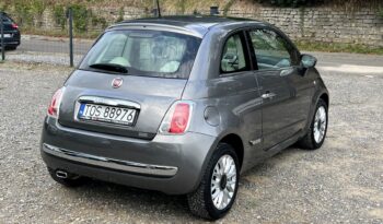 FIAT 500 LOUNGE 1.2 69KM – PANORAMA – TFT/LCD – GRZANE FOTELE – IMPORT NIEMCY full