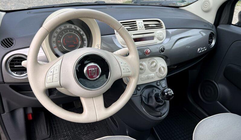 FIAT 500 LOUNGE 1.2 69KM – PANORAMA – TFT/LCD – GRZANE FOTELE – IMPORT NIEMCY full