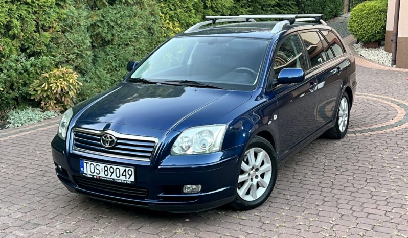 TOYOTA AVENSIS II 2.0 VVT-i 147KM – MANUAL – KLIMATRONIC – IMPORT NIEMCY – HAK full