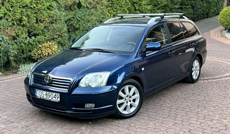 TOYOTA AVENSIS II 2.0 VVT-i 147KM – MANUAL – KLIMATRONIC – IMPORT NIEMCY – HAK full