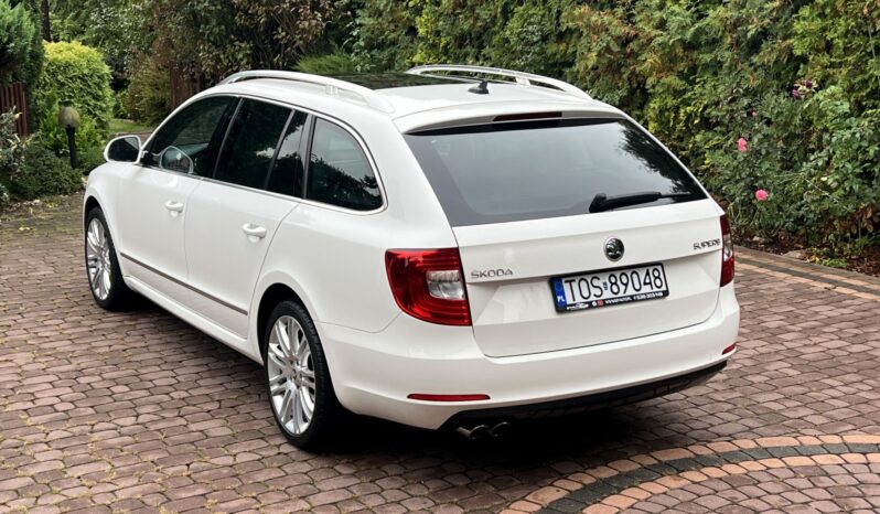 SKODA SUPERB II LIFT 2.0 TDI 170KM – AUTOMAT DSG – NAVI – SKÓRA – PANORAMA – EL. FOTELE full