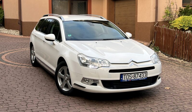 CITROEN C5 2.0 HDI 136KM EXCLUSIVE – AUTOMAT – HYDRO – PÓŁ/SKÓRA – NOWY ROZRZĄD – MASAŻ full