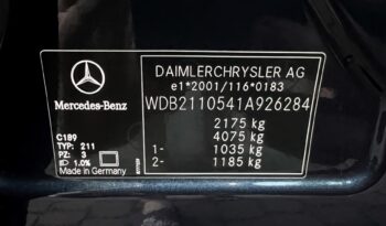 MERCEDES W211 E280 3.0 V6 231KM – 7G-TRONIC – AVANTGARDE – XENON – NAVI full