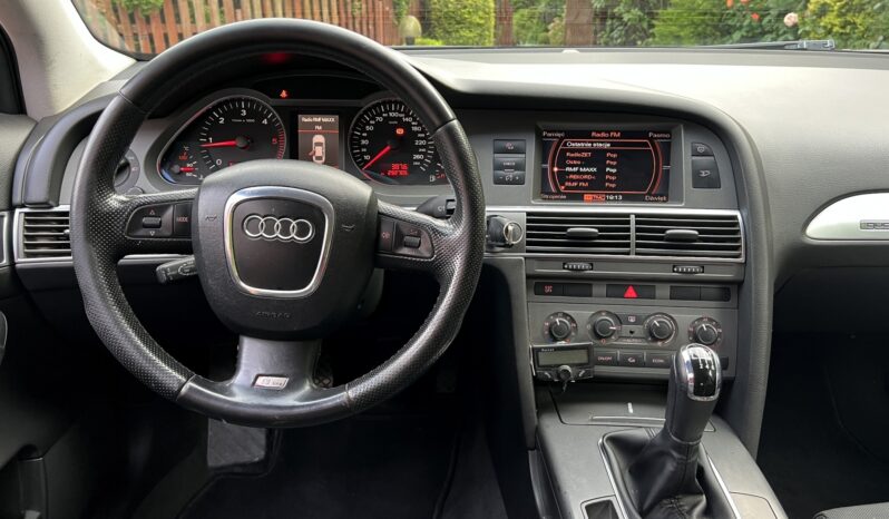 AUDI A6 C6 3.0 TDI 225KM QUATTRO 4X4 – MANUAL – SKÓRA – S-LINE – TEMPOMAT full