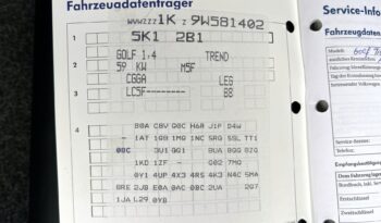 VW GOLF VI 1.4 MPI 80KM TRENDLINE – KLIMA – FABRYCZNY LAKIER – NIEMCY full