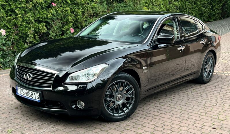 INFINITI M35H 3.5 V6 306KM – HYBRYDA – BOSE – XENON – SKÓRA – ACC – MARTWE POLE full