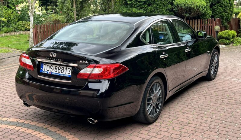 INFINITI M35H 3.5 V6 306KM – HYBRYDA – BOSE – XENON – SKÓRA – ACC – MARTWE POLE full