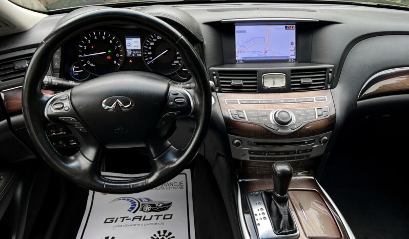 INFINITI M35H 3.5 V6 306KM – HYBRYDA – BOSE – XENON – SKÓRA – ACC – MARTWE POLE full