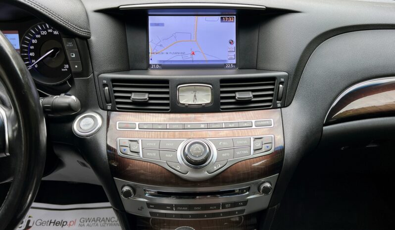 INFINITI M35H 3.5 V6 306KM – HYBRYDA – BOSE – XENON – SKÓRA – ACC – MARTWE POLE full