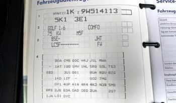 VOLKSWAGEN GOLF VI COMFORTLINE 1.6 MPI 102KM – KLIMATRONIC – GRZANE FOTELE full