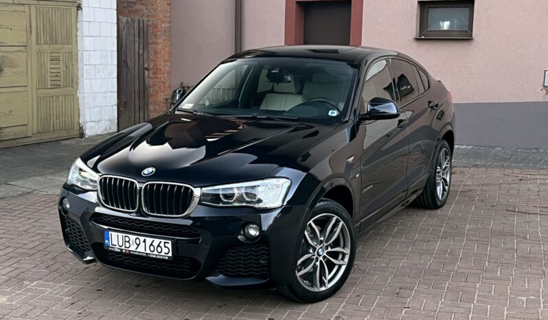 BMW F26 X4 2.0D 190KM XDRIVE – M-PAKIET – AUTOMAT – HEADUP – HARMAN KARDON – SALON PL full