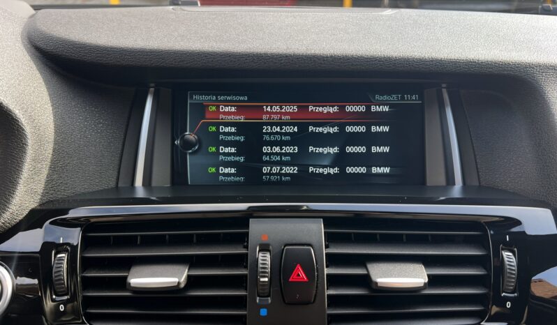 BMW F26 X4 2.0D 190KM XDRIVE – M-PAKIET – AUTOMAT – HEADUP – HARMAN KARDON – SALON PL full