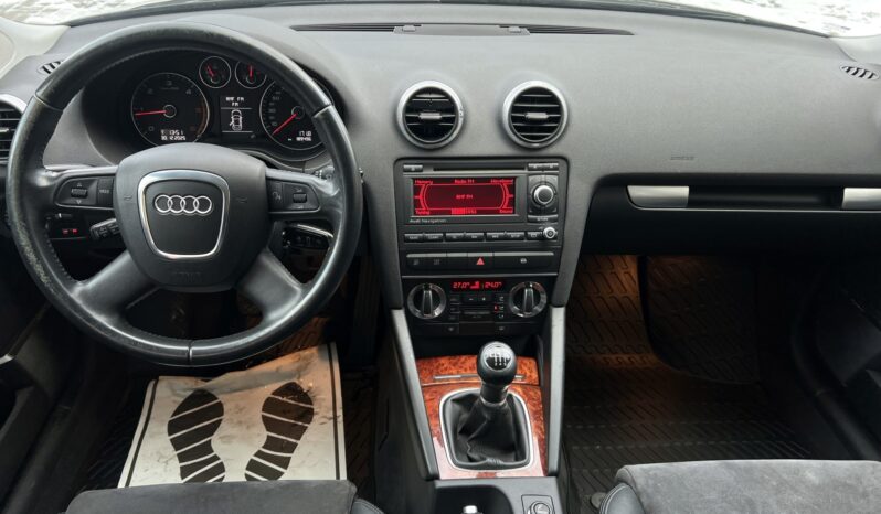 AUDI A3 8P 2.0 TDI CR 170KM – SPORTY – LEDY – MULTIFUNKCJA – ALCANTARA – BOSE full
