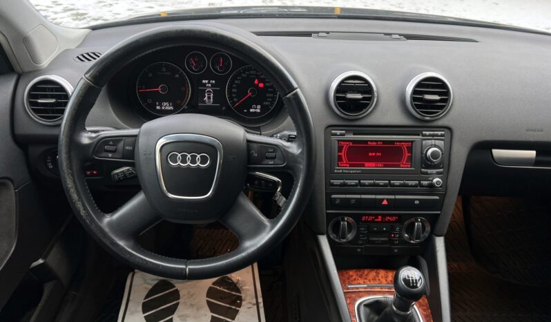 AUDI A3 8P 2.0 TDI CR 170KM – SPORTY – LEDY – MULTIFUNKCJA – ALCANTARA – BOSE full