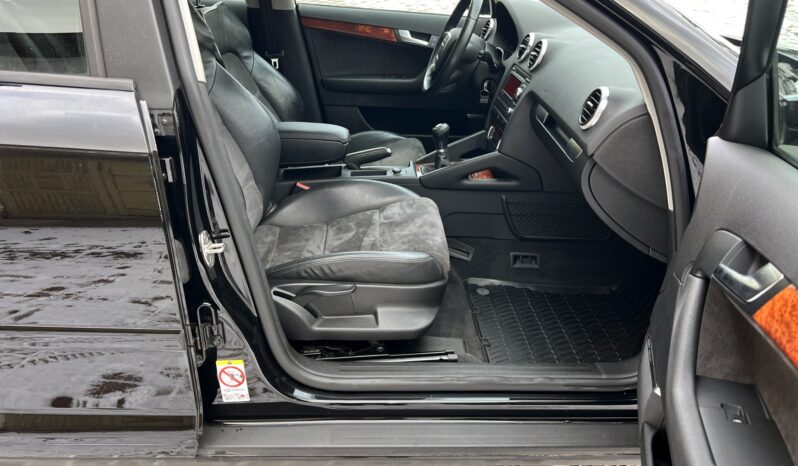AUDI A3 8P 2.0 TDI CR 170KM – SPORTY – LEDY – MULTIFUNKCJA – ALCANTARA – BOSE full