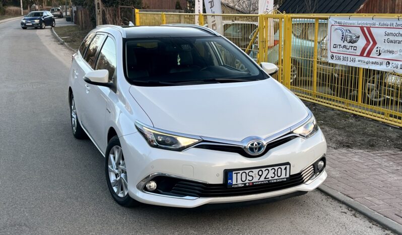 TOYOTA AURIS II 1.8 HYBRID 136KM – AUTOMAT – KAMERA – NAVI – SERWIS ASO – PARKTRONIC full