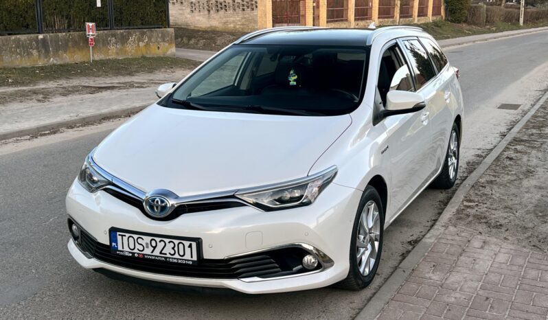 TOYOTA AURIS II 1.8 HYBRID 136KM – AUTOMAT – KAMERA – NAVI – SERWIS ASO – PARKTRONIC full