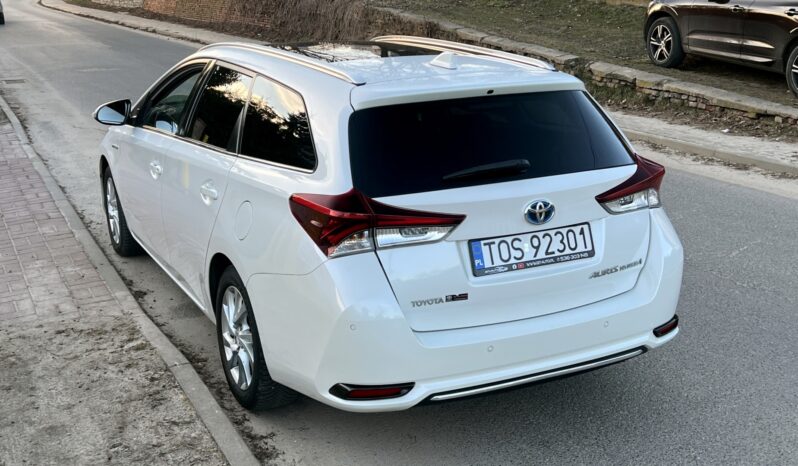 TOYOTA AURIS II 1.8 HYBRID 136KM – AUTOMAT – KAMERA – NAVI – SERWIS ASO – PARKTRONIC full