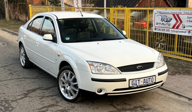 FORD MONDEO III 2.5 V6 170KM GHIA – MANUAL – YOUNGTIMER – KLIMATRONIC – GRZANE FOTELE full