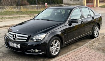 MERCEDES W204 LIFT C180 CGI 156KM – AUTOMAT 7G-TRONIC – GRZANE FOTELE – SERWIS ASO full