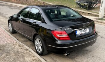 MERCEDES W204 LIFT C180 CGI 156KM – AUTOMAT 7G-TRONIC – GRZANE FOTELE – SERWIS ASO full