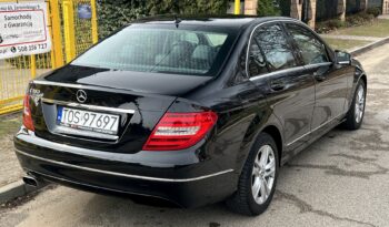 MERCEDES W204 LIFT C180 CGI 156KM – AUTOMAT 7G-TRONIC – GRZANE FOTELE – SERWIS ASO full