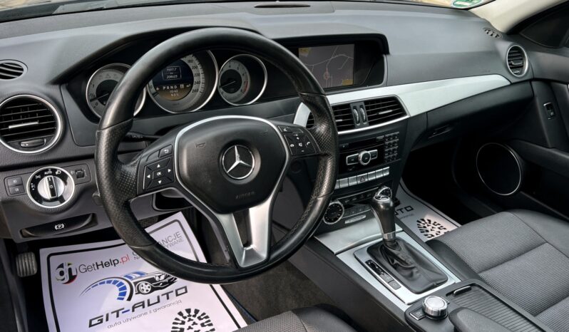 MERCEDES W204 LIFT C180 CGI 156KM – AUTOMAT 7G-TRONIC – GRZANE FOTELE – SERWIS ASO full