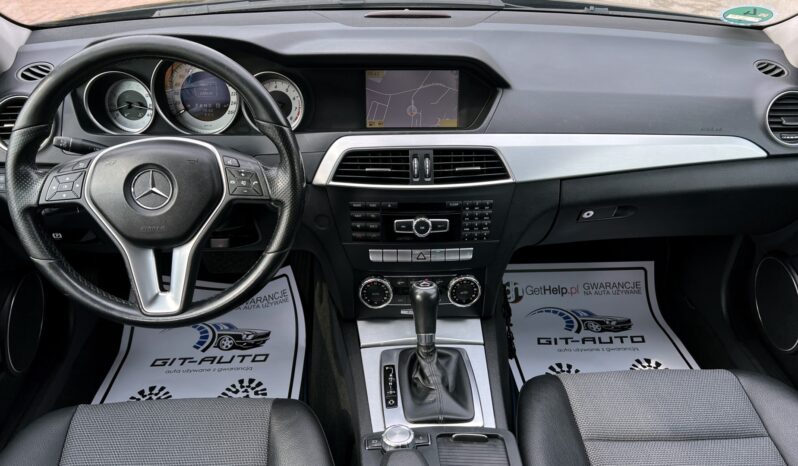 MERCEDES W204 LIFT C180 CGI 156KM – AUTOMAT 7G-TRONIC – GRZANE FOTELE – SERWIS ASO full