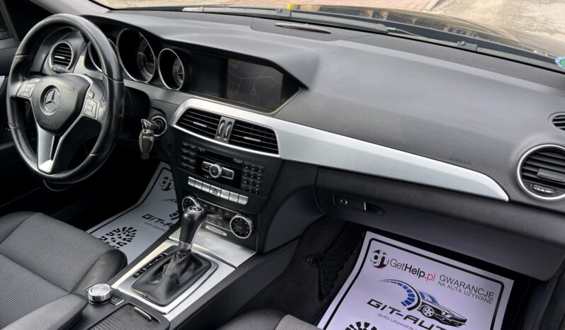 MERCEDES W204 LIFT C180 CGI 156KM – AUTOMAT 7G-TRONIC – GRZANE FOTELE – SERWIS ASO full