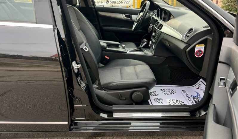 MERCEDES W204 LIFT C180 CGI 156KM – AUTOMAT 7G-TRONIC – GRZANE FOTELE – SERWIS ASO full