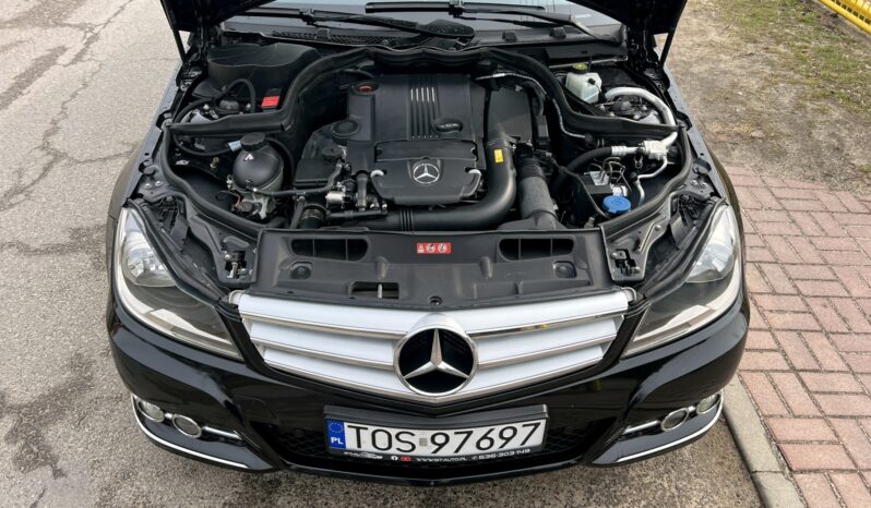 MERCEDES W204 LIFT C180 CGI 156KM – AUTOMAT 7G-TRONIC – GRZANE FOTELE – SERWIS ASO full
