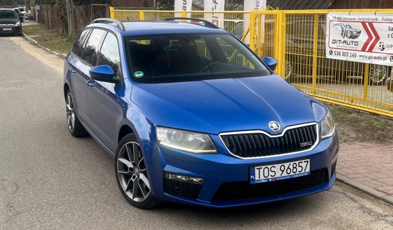 SKODA OCTAVIA III VRS/RS 2.0 TDI 184KM – DSG – XENON – KEYLESS GO – WEBASTO full