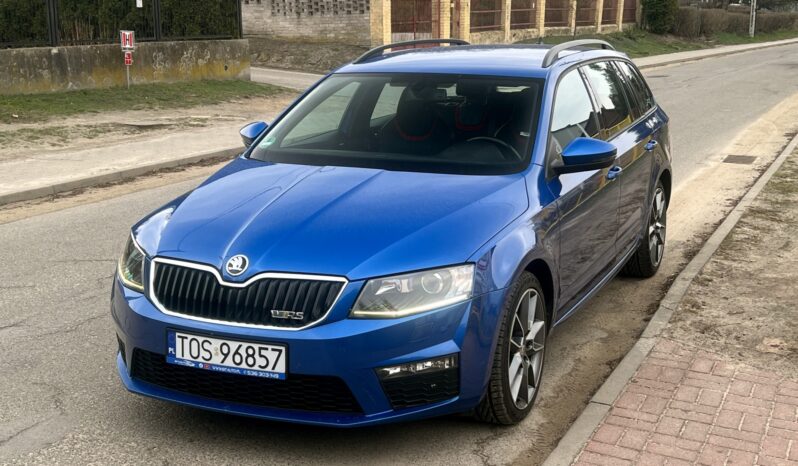 SKODA OCTAVIA III VRS/RS 2.0 TDI 184KM – DSG – XENON – KEYLESS GO – WEBASTO full