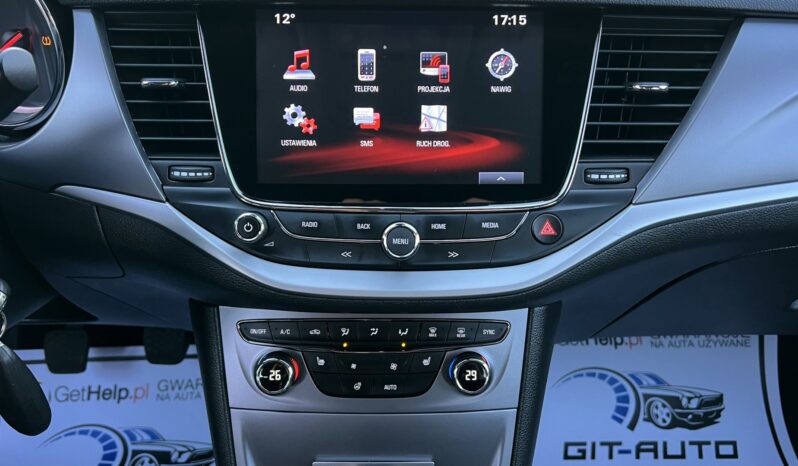 OPEL ASTRA K 1.6 CDTI 110KM – NAVI – GRZANE FOTELE I KIEROWNICA – NISKI PRZEBIEG full