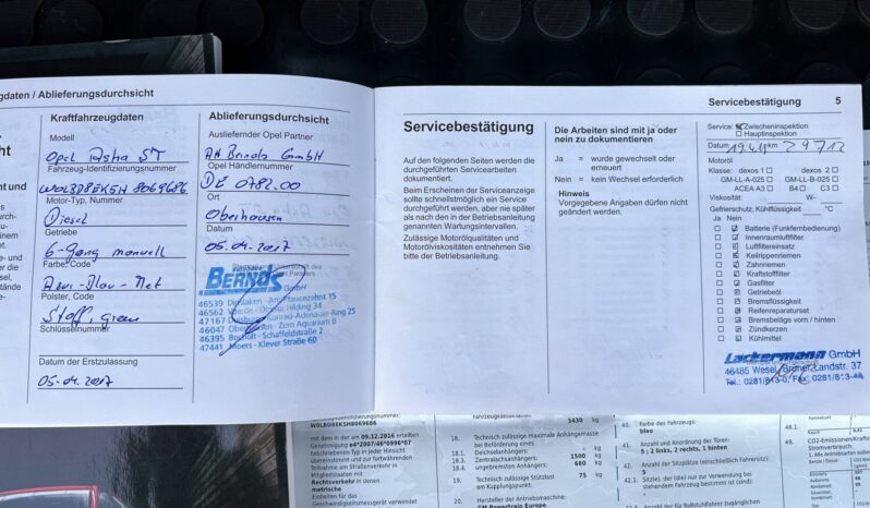 OPEL ASTRA K 1.6 CDTI 110KM – NAVI – GRZANE FOTELE I KIEROWNICA – NISKI PRZEBIEG full