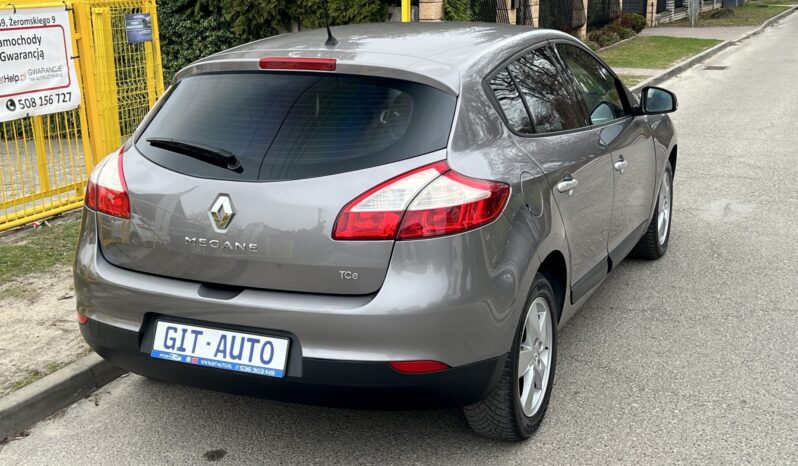 RENAULT MEGANE III 1.4 TCE 130KM – KLIMATRONIC – GRZANE FOTELE – TEMPOMAT full