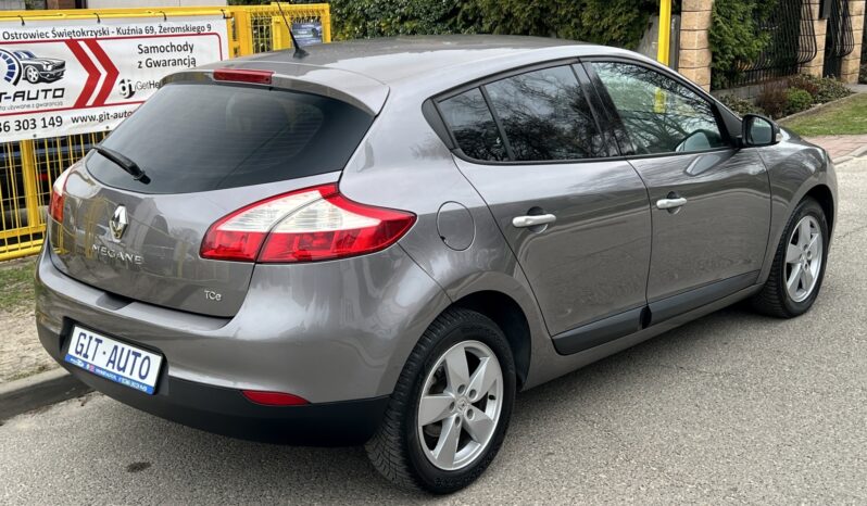 RENAULT MEGANE III 1.4 TCE 130KM – KLIMATRONIC – GRZANE FOTELE – TEMPOMAT full
