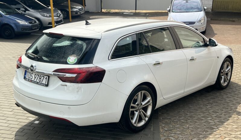 OPEL INSIGNIA A FL 2.0 CDTI 170KM – SKÓRA – EL. FOTELE – KAMERA – LCD – NAWIGACJA full