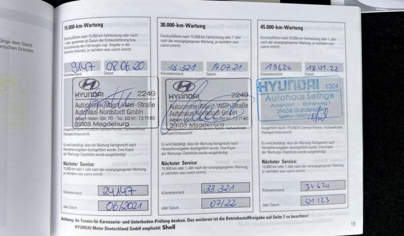 HYUNDAI KONA 1.0 T-GDI 120KM – GRZANE FOTELE I KIEROWNICA – KAMERA COFANIA full