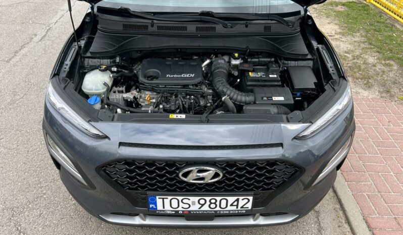 HYUNDAI KONA 1.0 T-GDI 120KM – GRZANE FOTELE I KIEROWNICA – KAMERA COFANIA full